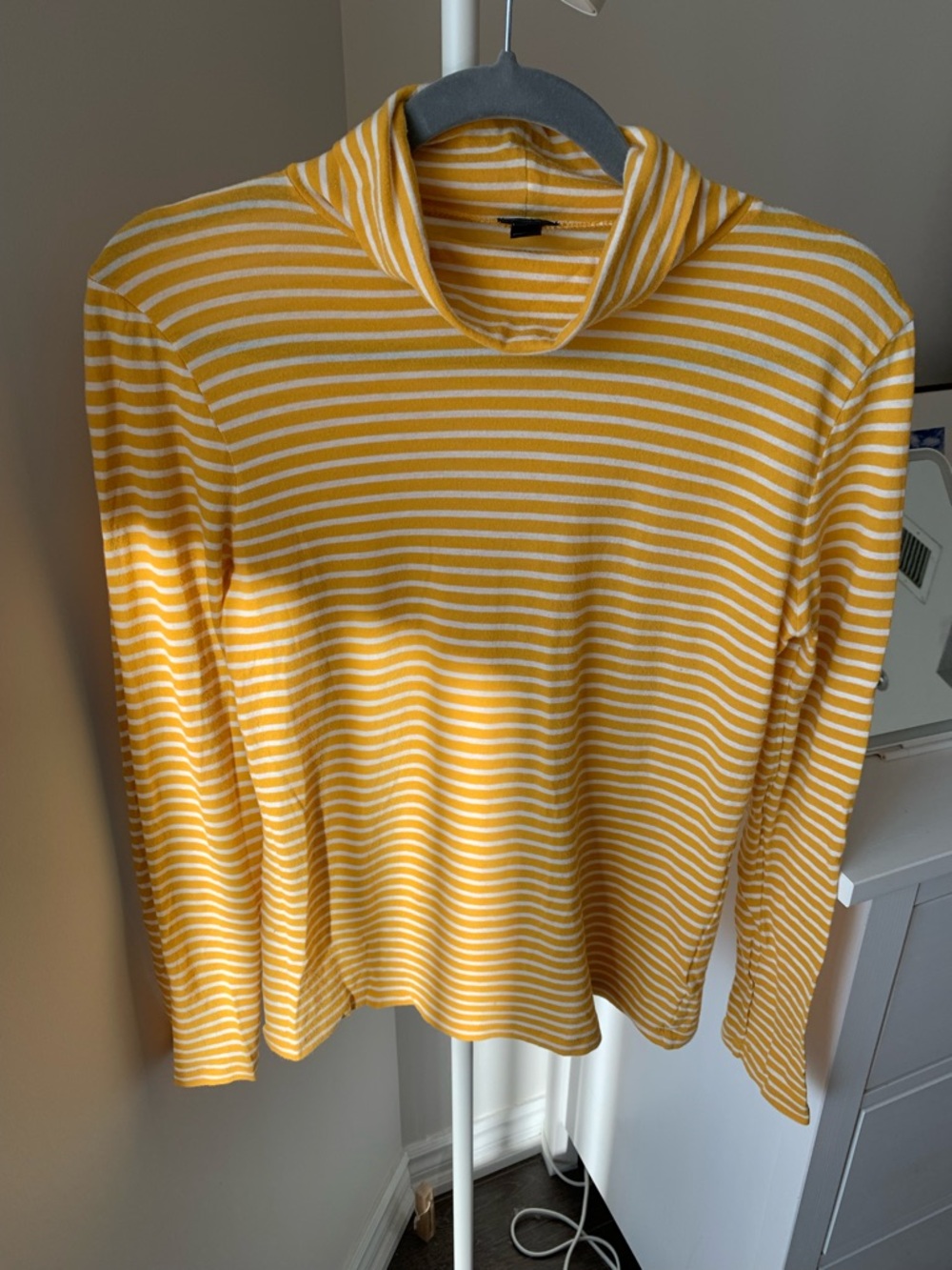 J. Crew Tissue Turtleneck Long-Sleeve Top - 100% Cotton